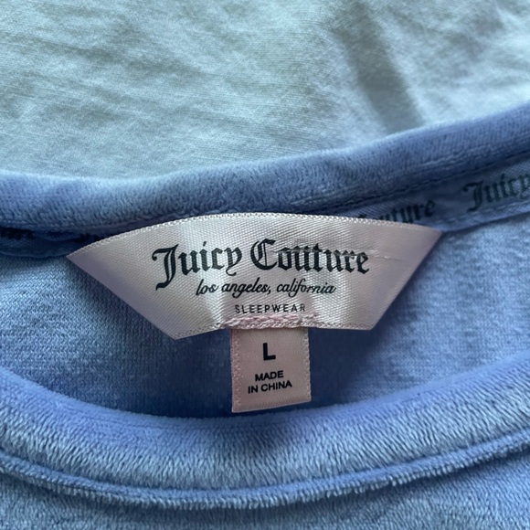 Vintage Y2K Juicy Couture Lavender Velour PJ Set - Picture 3 of 8